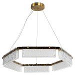 Светодиодная люстра с рельефным стеклом ICE GLASS 70 варинант исполнения - 2 | Loft Concept в Новосибирске