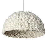Вязаный подвесной светильник из шерсти Dome Wool Lamp  варинант исполнения - 6 | Loft Concept в Новосибирске