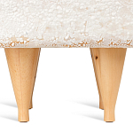 Керамический столик на деревянных ножках «Квадро» варинант исполнения - 6 | Loft Concept в Новосибирске