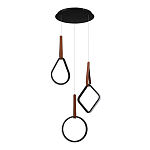 Подвесной светильник с геометрическими источниками света Geometric Architecture of Light варинант исполнения - 3 | Loft Concept в Новосибирске