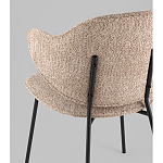 Стул Bellamy букле кофейный варинант исполнения - 3 | Loft Concept в Новосибирске