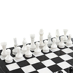 Шахматы классические с черной доской из натурального камня Мрамор Decorative Thematic Chess варинант исполнения - 2 | Loft Concept в Новосибирске