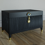 Большой дизайнерский Сундук Elsa Dreams Black варинант исполнения - 4 | Loft Concept в Новосибирске