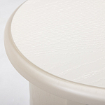 Белая тумба на фигурных ножках Shelby варинант исполнения - 5 | Loft Concept в Новосибирске