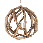 Люстра круглая в виде веток деревьев Natural Driftwood  варинант исполнения - 1 | Loft Concept в Новосибирске
