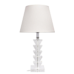 Настольная лампа с хрустальным основанием Fondue варинант исполнения - 1 | Loft Concept в Новосибирске