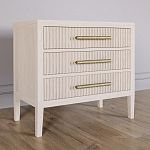 Тумба Primo  с тремя ящиками шпон Светлый дуб варинант исполнения - 3 | Loft Concept в Новосибирске