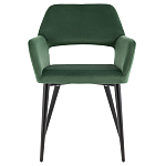 Стул с подлокотниками зеленый NEASAN STOOL варинант исполнения - 2 | Loft Concept в Новосибирске