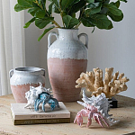 Статуэтка голубой рак с белой раковиной Marine Accessories варинант исполнения - 7 | Loft Concept в Новосибирске