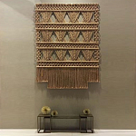 Панно Макраме коричневый цвет  варинант исполнения - 5 | Loft Concept в Новосибирске