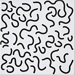 Плитка с узором Червячки варинант исполнения - 2 | Loft Concept в Новосибирске