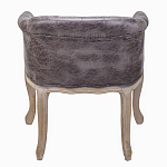 Кресло низкое в стиле прованс Louis French Armchair brown варинант исполнения - 3 | Loft Concept в Новосибирске