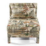 Кресло Lhasa с рисунком шинуазри  варинант исполнения - 3 | Loft Concept в Новосибирске