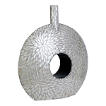 Ваза c инкрустацией Flower Grey варинант исполнения - 2 | Loft Concept в Новосибирске