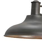 Бра настенное с куполообразным плафоном на регулируемом кронштейне Gray Horizon  варинант исполнения - 1 | Loft Concept в Новосибирске