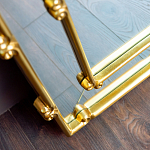 Зеркало прямоугольное Golden Classic Ornament Mirror варинант исполнения - 4 | Loft Concept в Новосибирске