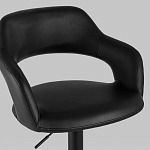 Барный стул черного цвета Strohach варинант исполнения - 7 | Loft Concept в Новосибирске