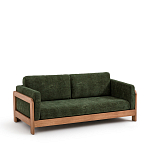 Диван двухместный Verde зеленый варинант исполнения - 2 | Loft Concept в Новосибирске
