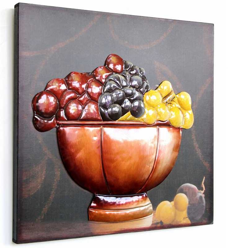 Аксессуар настенный из металла Blank Space Grape Мульти в Новосибирске | Loft Concept 