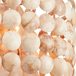 Люстра с каскадом из круглых декоративных элементов Texture Discs варинант исполнения - 1 | Loft Concept в Новосибирске