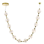 Люстра подвесная с шарообразными плафонами Crystal Globule варинант исполнения - 2 | Loft Concept в Новосибирске