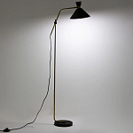 Торшер с поворотным плафоном Davy Brass Floor Lamp варинант исполнения - 4 | Loft Concept в Новосибирске