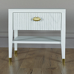 Прикроватная тумбочка с ящиком Elsa Dreams White варинант исполнения - 5 | Loft Concept в Новосибирске