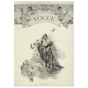 Постер Vogue Cover 1892 Desemder