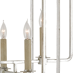 Люстра серебряная из пересекающихся прямоугольных элементов Intersecting Rectangles  варинант исполнения - 1 | Loft Concept в Новосибирске