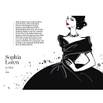 Megan Hess. Te Lttle Blk Dess варинант исполнения - 6 | Loft Concept в Новосибирске