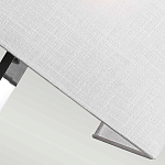 Бра с прямоугольным тканевым абажуром белого цвета Feiss варинант исполнения - 4 | Loft Concept в Новосибирске