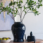 Ваза с крышкой однотонная Высота 48 см Chinoiserie Ceramics варинант исполнения - 2 | Loft Concept в Новосибирске