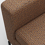 Мебельная ткань Шенилл терракотовый цвет 142 см T4-58 варинант исполнения - 8 | Loft Concept в Новосибирске