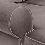 Угловой раскладной диван Athenais Sofa Velour варинант исполнения - 5 | Loft Concept в Новосибирске