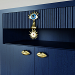 Комод Elsa Dreams Blue Двухстворчатый  варинант исполнения - 4 | Loft Concept в Новосибирске