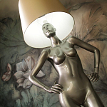 Лампа MANNEQUIN LAMP с абажуром руки на талии варинант исполнения - 9 | Loft Concept в Новосибирске