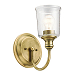 Бра с прозрачным стеклянным абажуром в форме цилиндра Kichler варинант исполнения - 12 | Loft Concept в Новосибирске