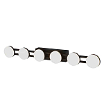 Бра с 6-ю круглыми плафонами на черном основании Maxine Light варинант исполнения - 1 | Loft Concept в Новосибирске