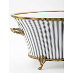 Кашпо Black white stripe варинант исполнения - 4 | Loft Concept в Новосибирске