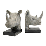 Держатель для книг Носороги варинант исполнения - 2 | Loft Concept в Новосибирске