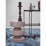 Подсвечник фигурный сливовый Bright Accent 35 см варинант исполнения - 3 | Loft Concept в Новосибирске