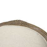 Кресло Ava Classical Armchair beige flax варинант исполнения - 5 | Loft Concept в Новосибирске