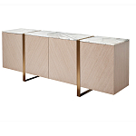 Комод с мраморной столешницей Uniqueness Marble варинант исполнения - 1 | Loft Concept в Новосибирске