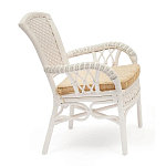 Комплект обеденный из ротанга Eloise white варинант исполнения - 2 | Loft Concept в Новосибирске