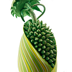 Дизайнерская статуэтка для интерьера Tropical Fruit Pandora 15 варинант исполнения - 2 | Loft Concept в Новосибирске