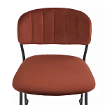 Стул барный с широкой полукруглой спинкой Chair Smooth Shapes варинант исполнения - 4 | Loft Concept в Новосибирске