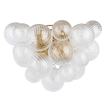 Бра с рельефными стеклянными шарами Berries Chandelier варинант исполнения - 1 | Loft Concept в Новосибирске