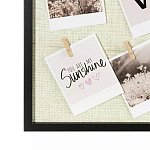 Рамка для фото с подсветкой c деревянными прищепками в комплекте Photo Backlight варинант исполнения - 3 | Loft Concept в Новосибирске