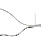 Подвесной светильник волнообразный изогнутый на двух тросах 123 см Spiral Lighting варинант исполнения - 3 | Loft Concept в Новосибирске