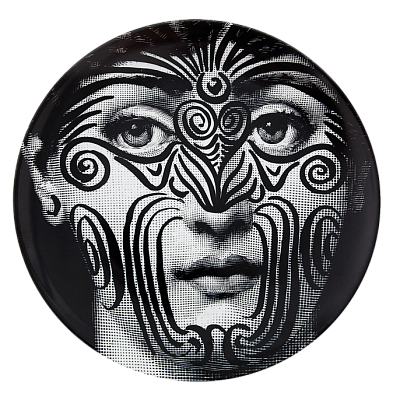Декоративная тарелка Fornasetti 009 Декоративная тарелка Fornasetti 009